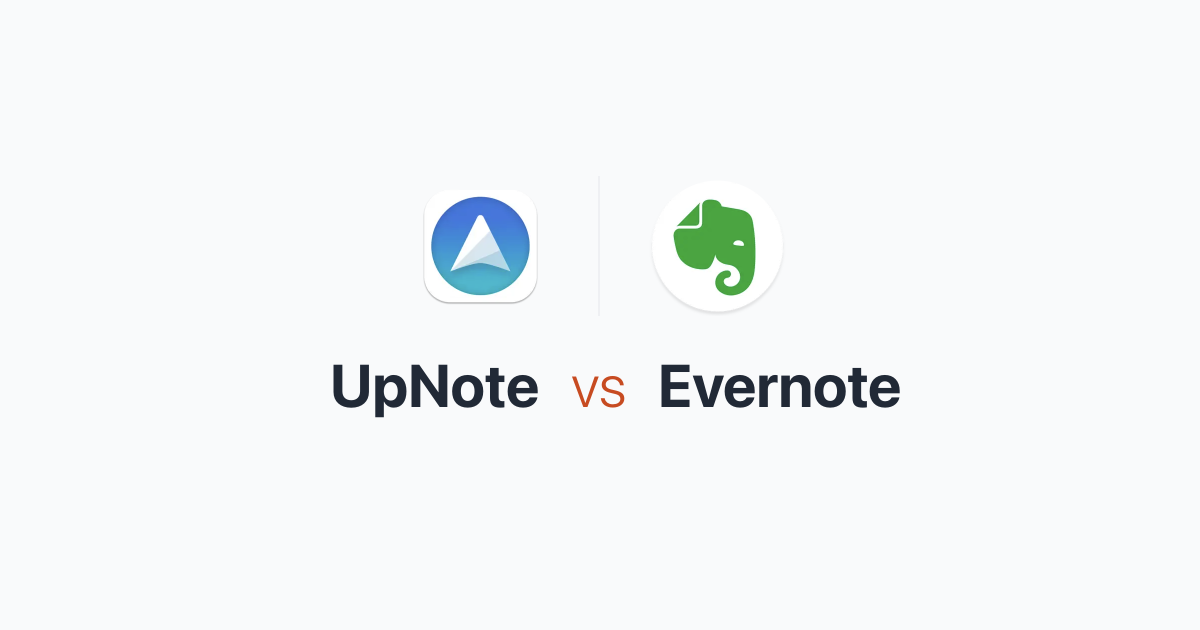 【使用工具心得】Evenote的替代方案”Upnote”？！比較看看就知道了